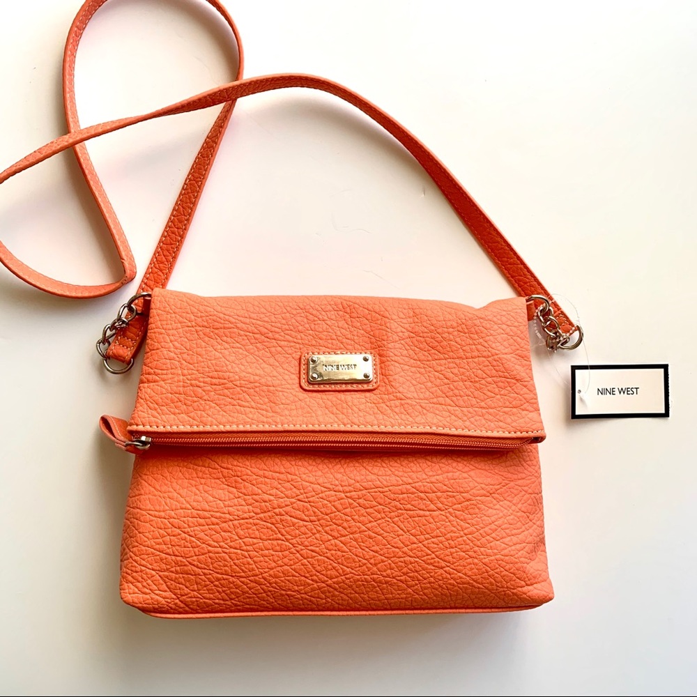 NWT Nine West Orange Purse